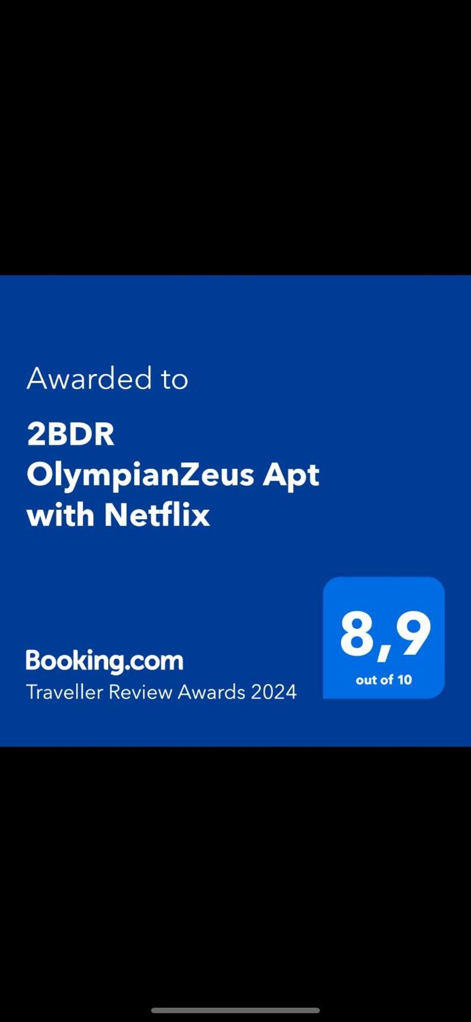 2Bdr Olympianzeus Apt With Netflix Athens Exterior photo